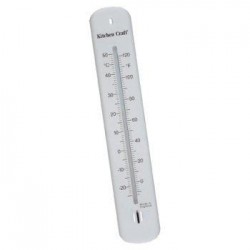 Kitchen Craft Plastic Wall Thermometer 20cm