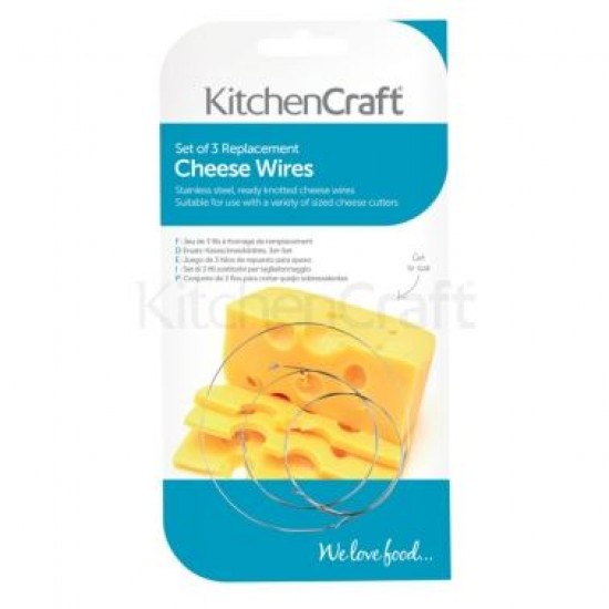Shop quality Kitchen Craft Set of 3 Spare Cheese Slicing Wires in Kenya from vituzote.com Shop in-store or online and get countrywide delivery!