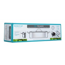 Kitchen Craft Stainless Steel 45cm Fish Poacher
