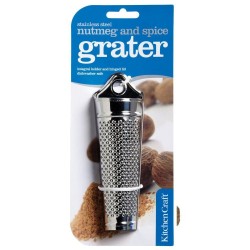 Kitchen Craft Stainless Steel Nutmeg & Spice Grater
