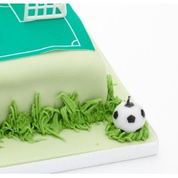 Kitchen Craft  Sweetly Does It Football Shaped Candles, Set of 6