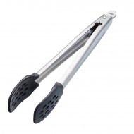Master Class Nylon-Headed Metal Kitchen Tongs, 28 cm