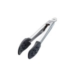 Master Class Small Nylon-Headed Metal Kitchen Tongs, 18 cm