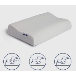 Ariika Wavy Memory Foam Pillow, 60 x 40 cm