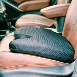 Ariika Memory Foam Car Seat, ( Velveteen Cushion )