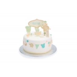 Sweetly Does It Baby Themed Cake Decorating Toppers