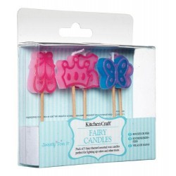 Sweetly Does It Fairy Themed Candles - Set of Five