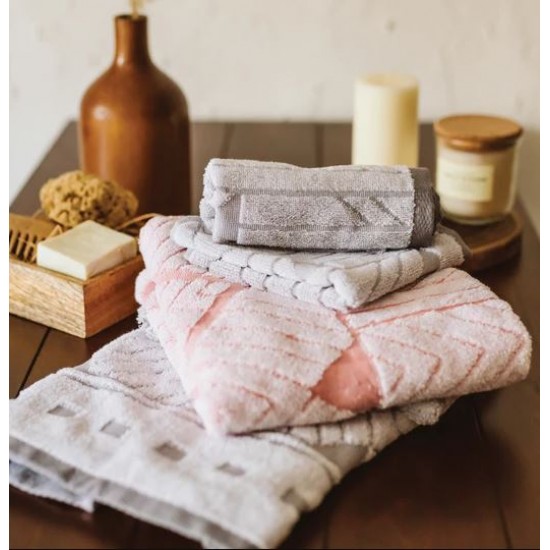 Shop quality Ariika Empire Face Towel (Set of 4), Rose  ( 100 Giza Egyptian Cotton) in Kenya from vituzote.com Shop in-store or online and get countrywide delivery!