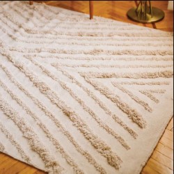 Ariika Dawn New Zealand Wool Rug, ( 70 X 50 CM )