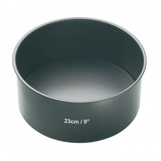 Master Class Non-Stick Deep Round Cake Tin With Loose Base, 23 cm (9")
