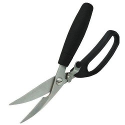Master Class Soft-Grip Stainless Steel Meat / Poultry/Chicken Shears Cutters, 24 cm (9.5 inch) 
