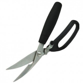 Master Class Soft-Grip Stainless Steel Meat / Poultry/Chicken Shears Cutters, 24 cm (9.5 inch) 