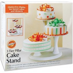 Wilton 3-Tier Pillar Cake Stand