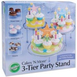 Wilton Cakes 'N More 3-Tiered Party Stand