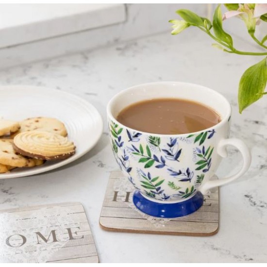 Shop quality Kitchen Craft China Leafy Lemon Footed Mug, 400ml in Kenya from vituzote.com Shop in-store or online and get countrywide delivery!