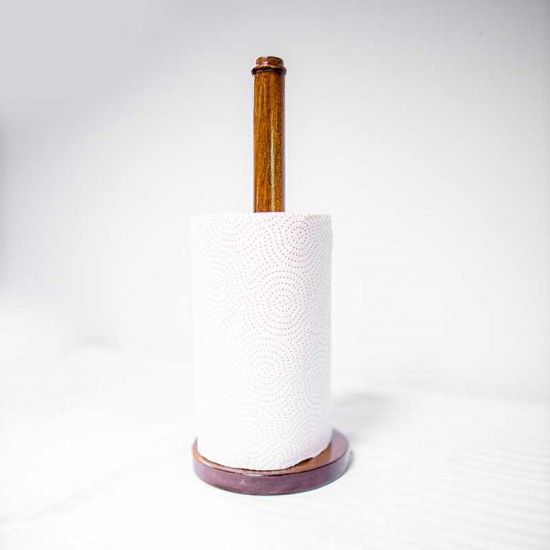 Sunny Daze Handcrafted Mahogany Wood Kitchen Paper Towel Holder - Elegant Straight Rod with Top Finial, Height 37cm, SDPTHOLDER2067 Shop quality Sunny Daze Handcrafted Mahogany Wood Kitchen Paper Towel Holder - Elegant Straight Rod with Top Finial, Height 37cm in Kenya from vituzote.com Shop in-store or online and get countrywide delivery!