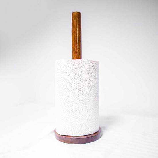 Shop quality Sunny Daze Handcrafted Mahogany Wood Kitchen Paper Towel Holder - Straight Rod Design Without Top Finial, Height 37cm in Kenya from vituzote.com Shop in-store or online and get countrywide delivery!