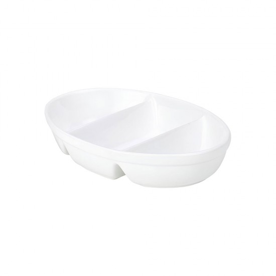 Neville GenWare 3 Divided Vegetable Dish 28cm/ 11 Neville GenWare 3 Divided Vegetable Dish 28cm/ 11