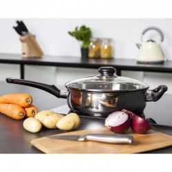 Morphy Richards Equip Non-Stick Stain-steel Multi-Pan with Stay Cool Handles,24cm 