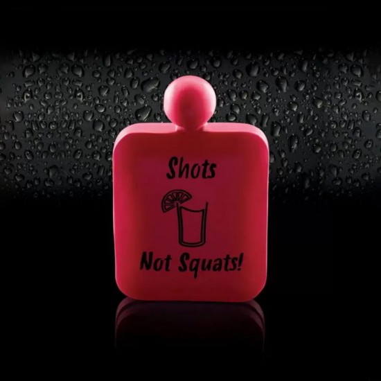 Shop quality BarCraft Display of Neon Pink Stainless Steel "Shots Not Squats!" Hip Flasks in Kenya from vituzote.com Shop in-store or online and get countrywide delivery!