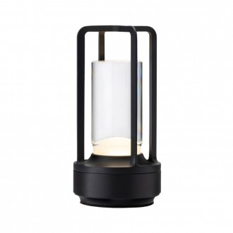Utopia Cuba LED Cordless Lamp 17.5cm - Black
