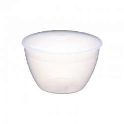 Kitchen Craft Plastic Pudding Basin with Lid, Large, 1.7 Litre (3 Pint)