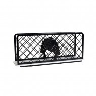 Zuri Serviette Napkin Holder – Lady Design White & Black