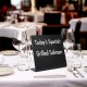 Neville Genware A8 Acrylic Table Chalk Boards, A8 Neville Genware A8 Acrylic Table Chalk Boards, A8