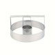 Crisp Cut Stainless Steel Doughnut Cutter, 8.5cm