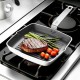 Shop quality Neville Genware Non Stick Teflon Aluminium Square Ribbed Skillet, 24cm in Kenya from vituzote.com Shop in-store or online and get countrywide delivery!