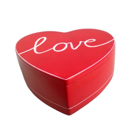 Shop quality Undugu Heart Shaped Trinket Dish with Cover - Love in Kenya from vituzote.com Shop in-store or online and get countrywide delivery!