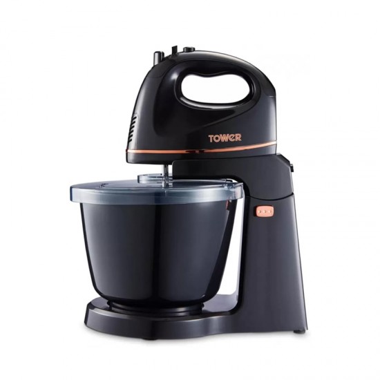 Shop quality Tower Rose Gold 2-in-1 Hand & Stand Mixer, 2.5L, 300W, Black in Kenya from vituzote.com Shop in-store or online and get countrywide delivery!