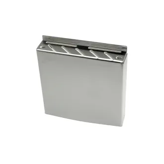 Neville Genware  Stainless Steel Wall Fix Knife Box