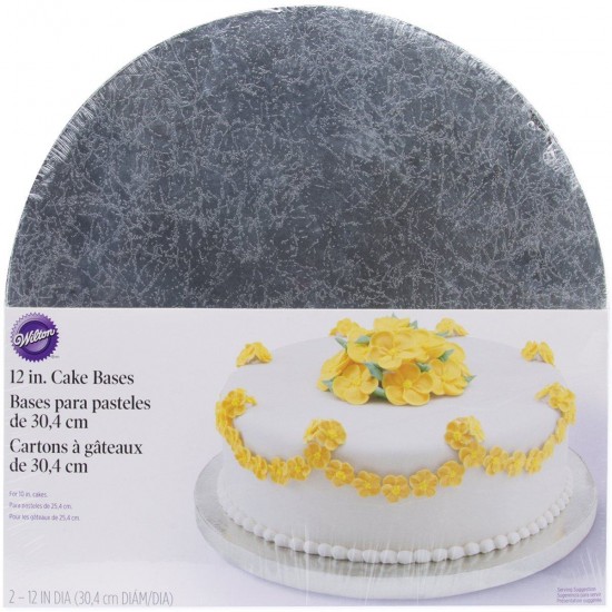 Shop quality Wilton Silver Cake Boards, 12 Inch Round, 2-Pieces in Kenya from vituzote.com Shop in-store or online and get countrywide delivery!