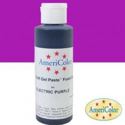 Americolor Electric Purple Soft Gel Paste Food Coloring, 133 ml