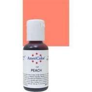 Americolor Peach Soft Gel Paste Food Coloring, 22 ml