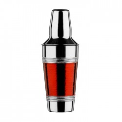 Premier Hammered Red Band Cocktail Shaker