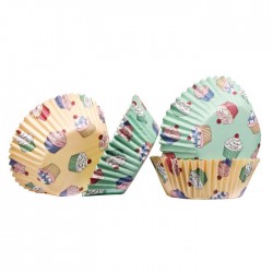 Premier Multi Pastel Medium Cupcake cases ,  60 Pieces