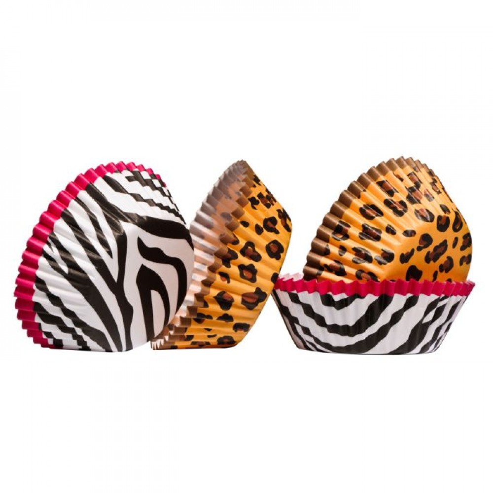 Bakeware : Premier Leopard and Zebra design Print Cupcake ...