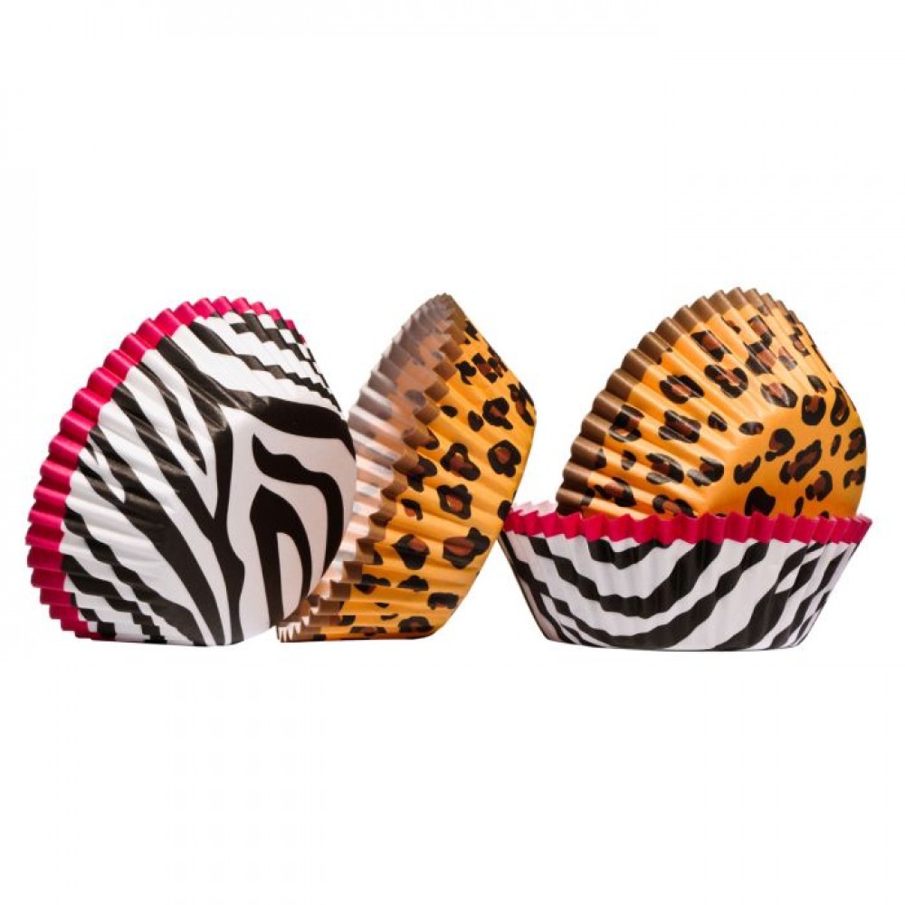 Bakeware : Premier Leopard and Zebra design Print Cupcake ... Bakeware : Premier Leopard and Zebra design Print Cupcake ...