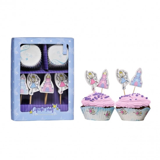 Shop quality Premier Fairy Cupcake Cases and Toppers Set ( 24 Cupcake Cases & 24 Princess & Castle Toppers) in Kenya from vituzote.com Shop in-store or online and get countrywide delivery!