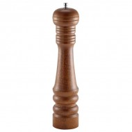 Neville Genware Heavy Wood Pepper Mill, 12 Inches Height