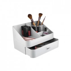 Premier 1 Drawer and 6 Compartment Cosmetics Organizer 