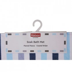 Premier Soak Stripe Design Bath Mat