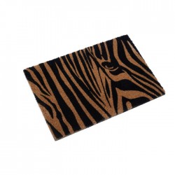 Premier Zebra Print Welcome Doormat