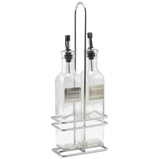 Neville Genware Square Glass Oil & Vinegar With Chrome Stand, 2016 Shop quality Neville Genware Square Glass Oil & Vinegar With Chrome Stand in Kenya from vituzote.com Shop in-store or online and get countrywide delivery!