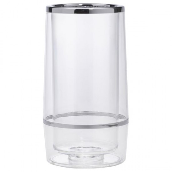 Shop quality Neville Genware Clear Acrylic Wine Cooler Chrome Trim, 23 x 12cm (H x Dia) in Kenya from vituzote.com Shop in-store or online and get countrywide delivery!