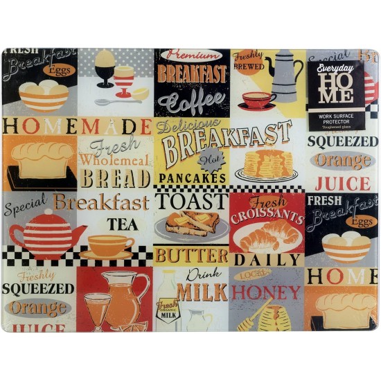Shop quality Everyday Home Retro Breakfast Work Surface Protector 40x30 cm in Kenya from vituzote.com Shop in-store or online and get countrywide delivery!