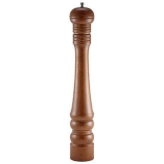 Neville Genware Heavy Wood Pepper Mill, 17 Inches