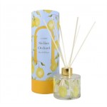 Candlelight Sicilian Orchard Reed Diffuser in Gift Box Basil and Wild Lemon Scent, 150ml